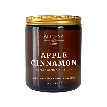 Свічка Apple cinnamon [Яблуко та кориця] apple-cinnamon-candle-100 фото