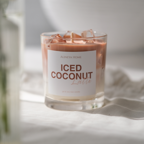 Свічка Iced Coconut Latte [Холодне кокосове латте], 200мл coconut-latte-candle-200 фото