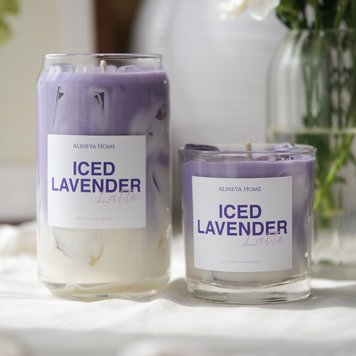 Свічка Iced Lavender Latte [Холодне лавандове латте], 200 мл lavender-latte-candle-200 фото
