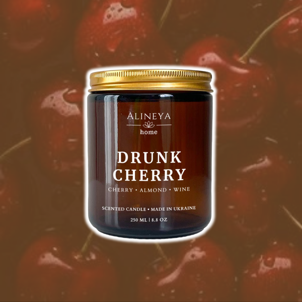Свеча Drunk cherry [Пьяная вишня] drunk-cherry-candle-100 фото