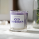 Свічка Iced Lavender Latte [Холодне лавандове латте], 200 мл lavender-latte-candle-200 фото 3